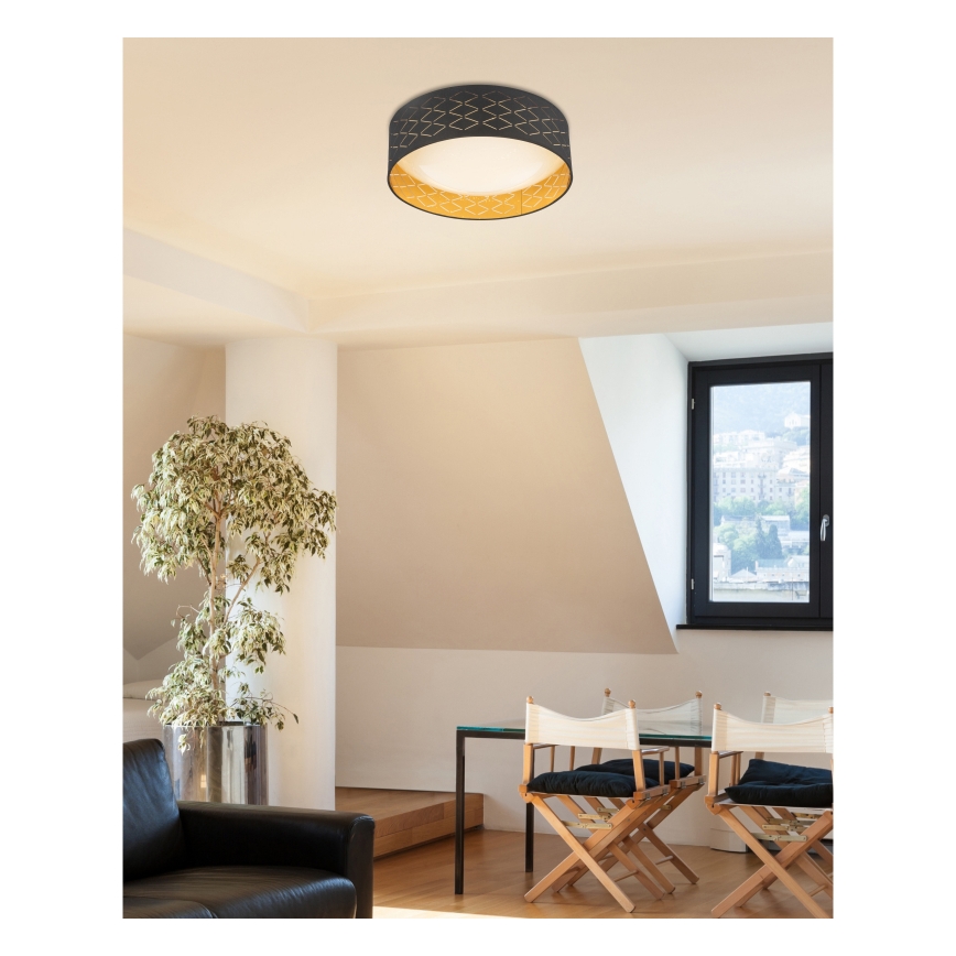 Globo 15229D7 - LED Ceiling light CLARKE LED/18W/230V