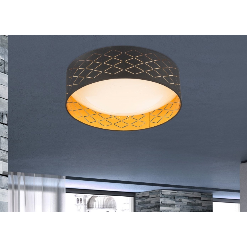 Globo 15229D7 - LED Ceiling light CLARKE LED/18W/230V