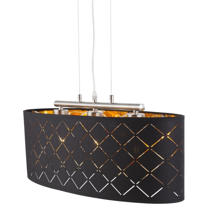 Globo - Chandelier on a string 3xE27/60W/230V