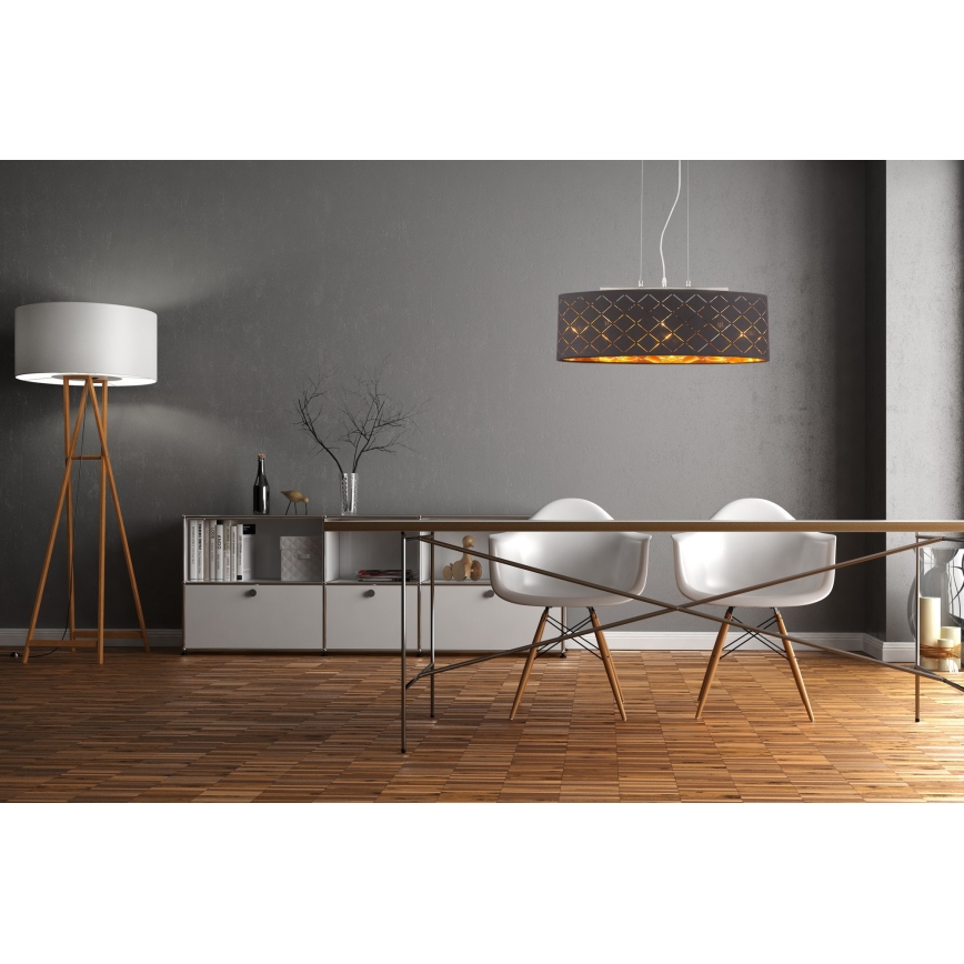 Globo - Chandelier on a string 3xE27/60W/230V