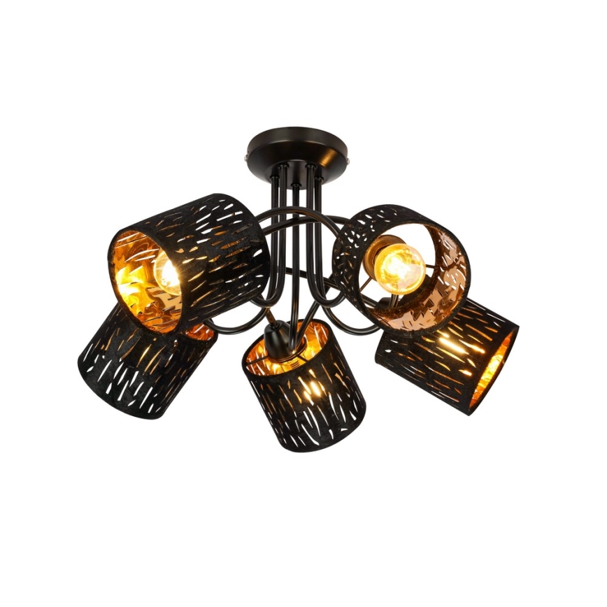 GLOBO 15264-5D - Attached chandelier TUXON 5xE14/25W/230V