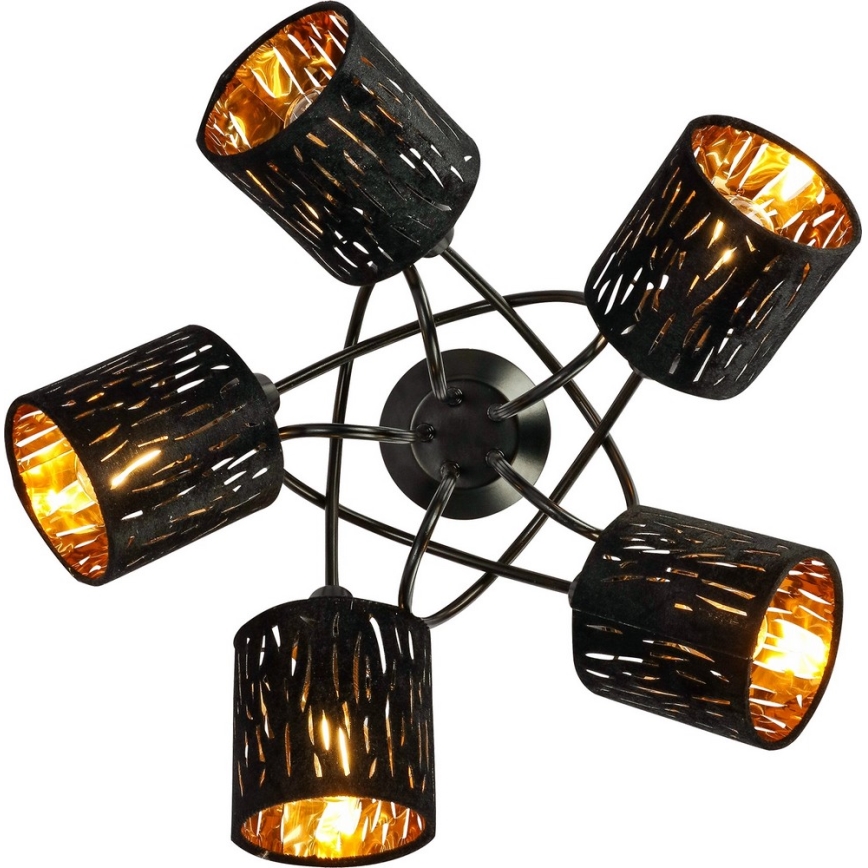 GLOBO 15264-5D - Attached chandelier TUXON 5xE14/25W/230V