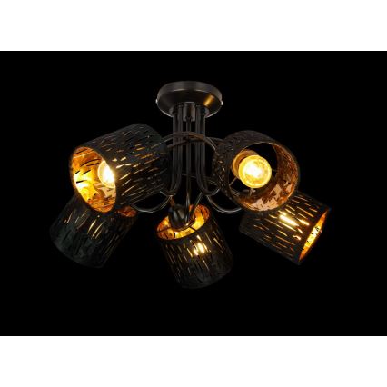 GLOBO 15264-5D - Attached chandelier TUXON 5xE14/25W/230V