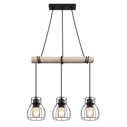 Globo - Chandelier on a string 3xE27/40W/230V