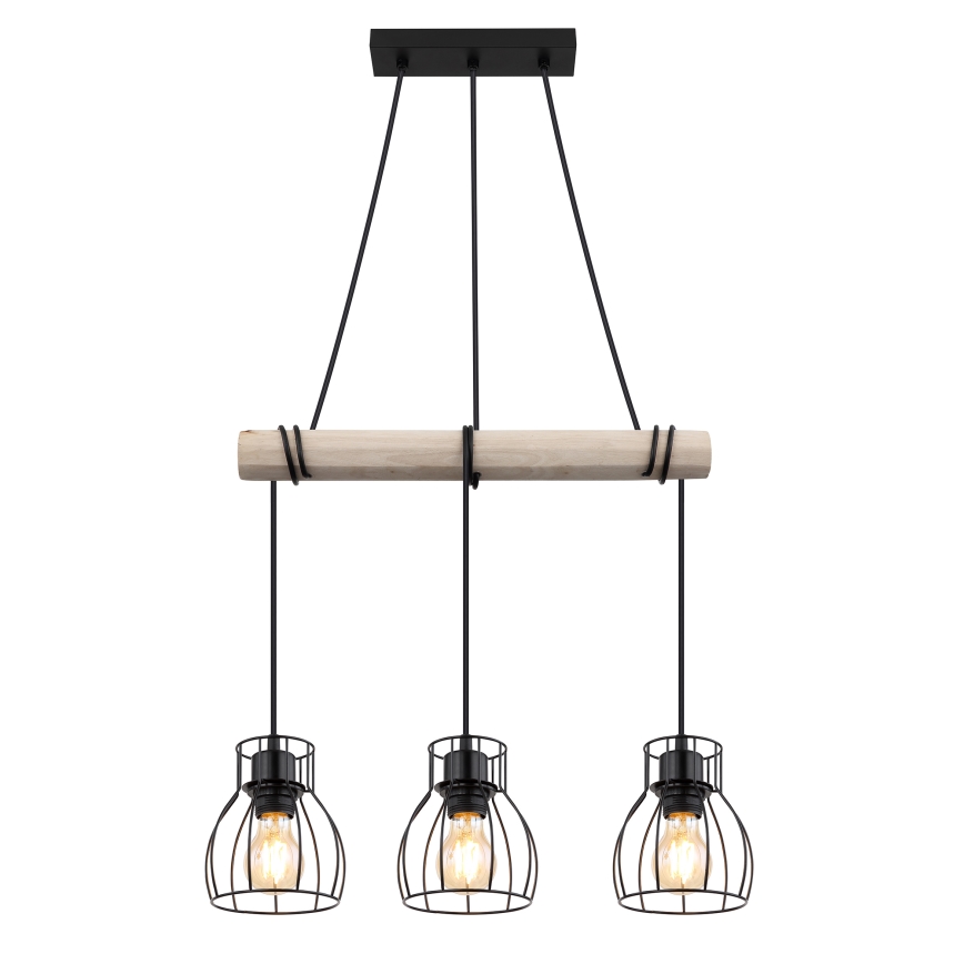 Globo - Chandelier on a string 3xE27/40W/230V