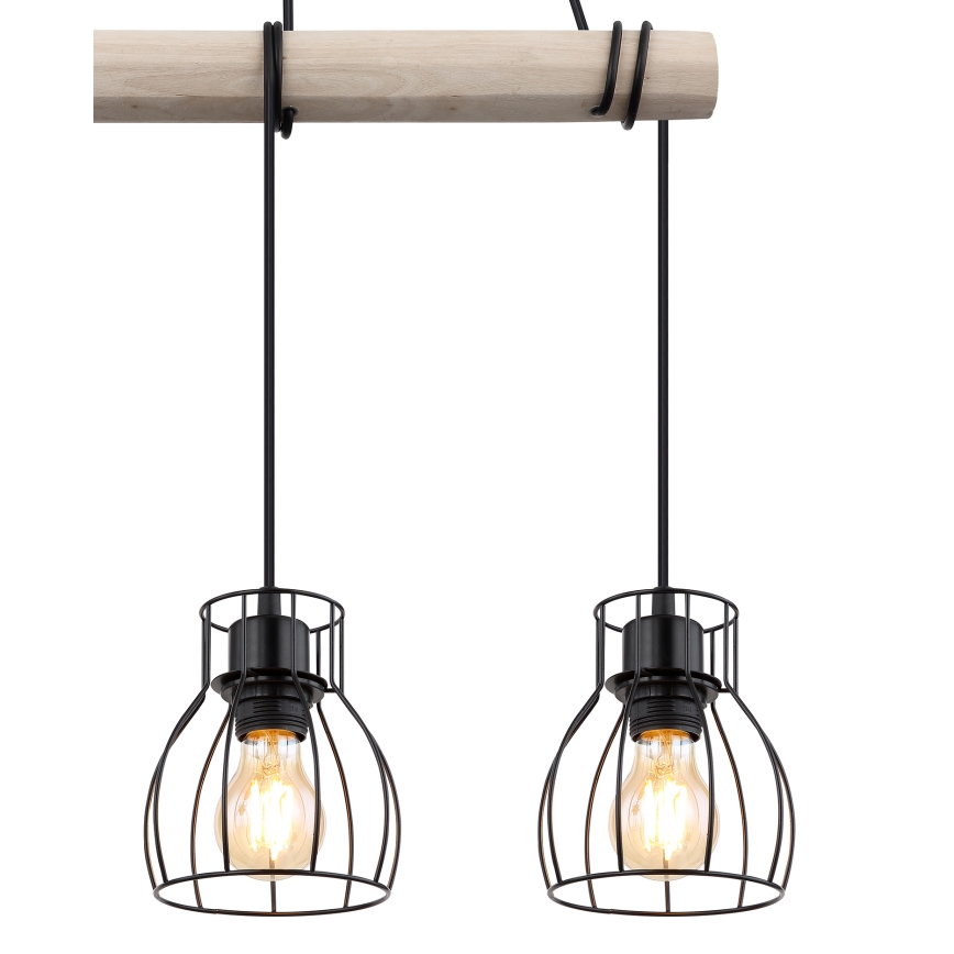 Globo - Chandelier on a string 3xE27/40W/230V
