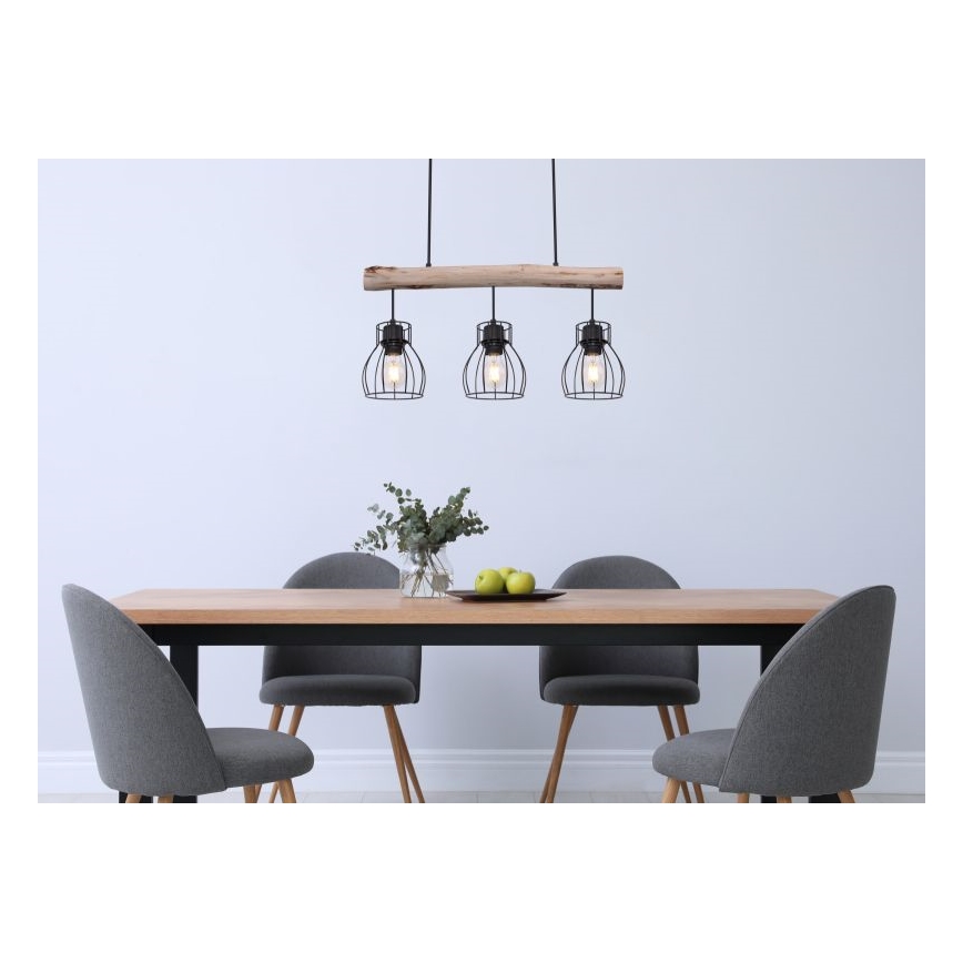 Globo 15326-3N - Chandelier on a string MINA 3xE27/40W/230V