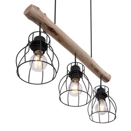 Globo 15326-3N - Chandelier on a string MINA 3xE27/40W/230V