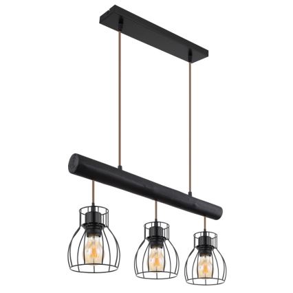 Globo - Chandelier on a string 3xE27/60W/230V