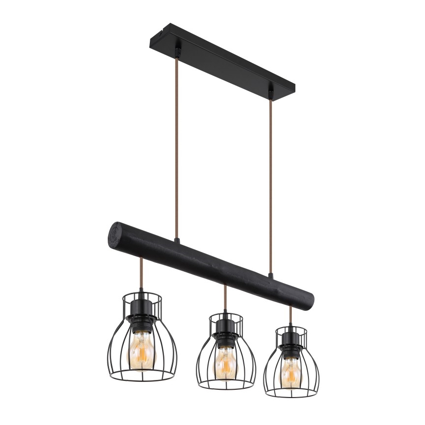 Globo - Chandelier on a string 3xE27/60W/230V