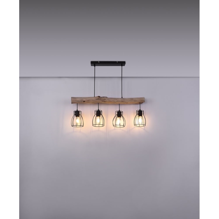 Globo - Chandelier on a string 4xE27/40W/230V