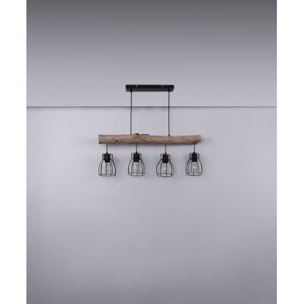 Globo - Chandelier on a string 4xE27/40W/230V