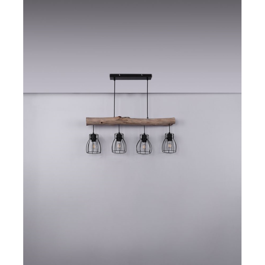 Globo - Chandelier on a string 4xE27/40W/230V