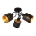 Globo 15342-3D - Surface-mounted chandelier TUNNO 3xE14/15W/230V