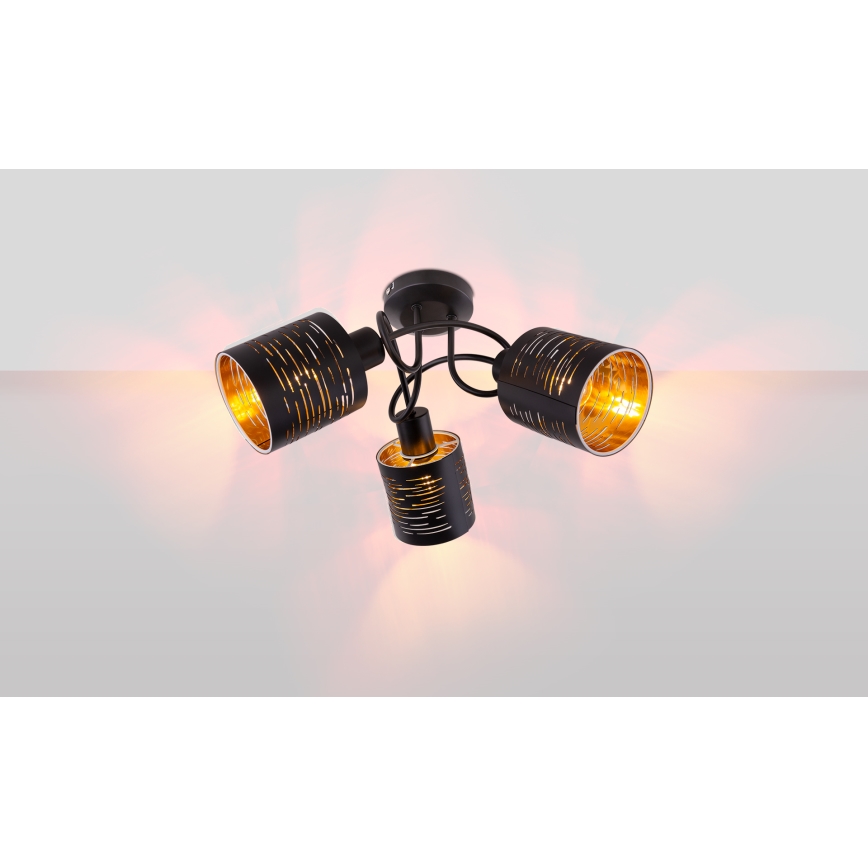 Globo 15342-3D - Surface-mounted chandelier TUNNO 3xE14/15W/230V