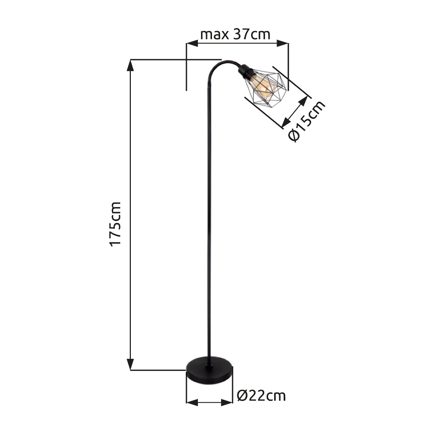 Globo - Floor lamp 1xE27/40W/230V