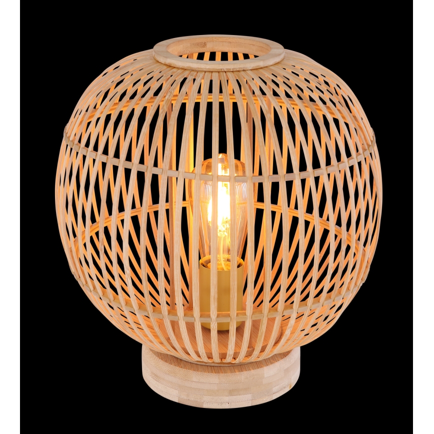 Globo - Table lamp 1xE27/60W230V bamboo