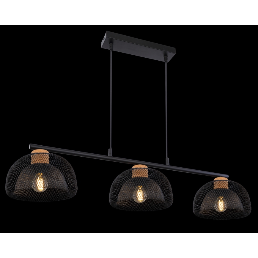 Globo - Chandelier on a string 3xE14/40W/230V