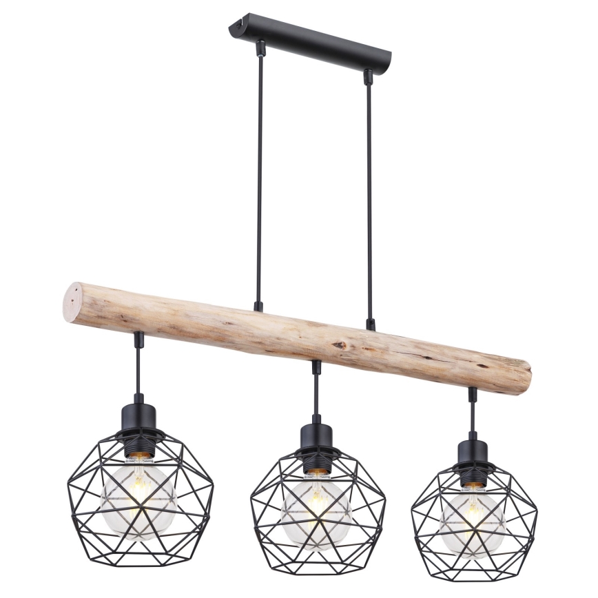 Globo - Chandelier on a string 3xE27/60W/230V