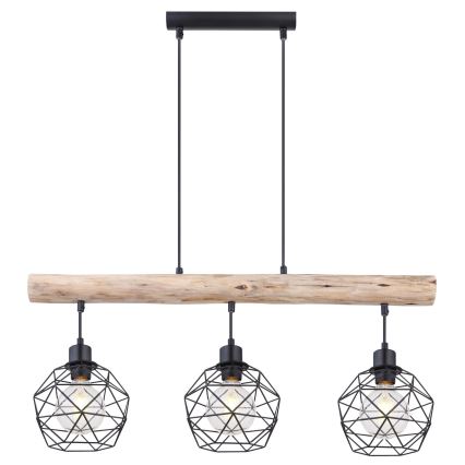 Globo - Chandelier on a string 3xE27/60W/230V