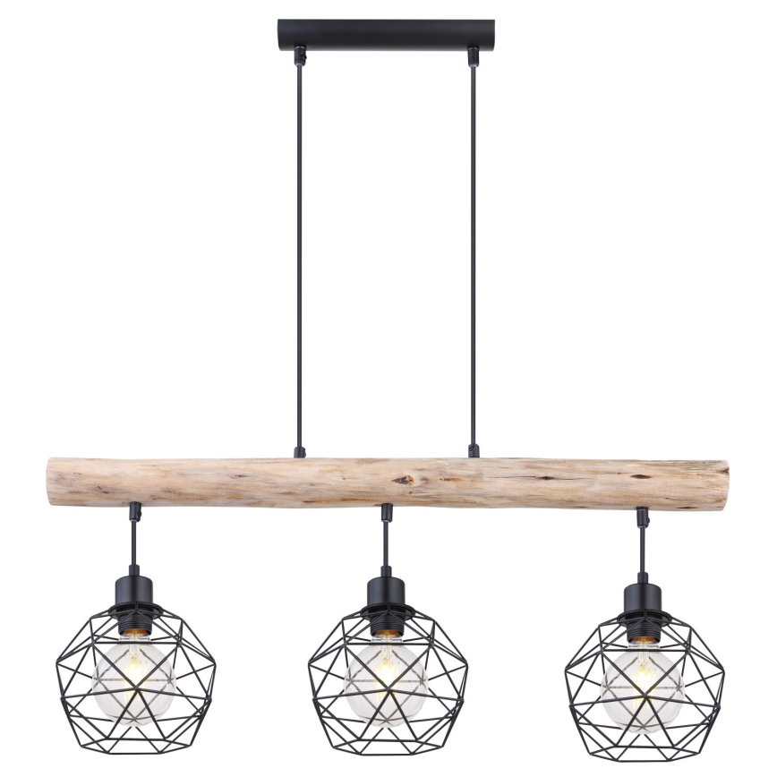 Globo - Chandelier on a string 3xE27/60W/230V