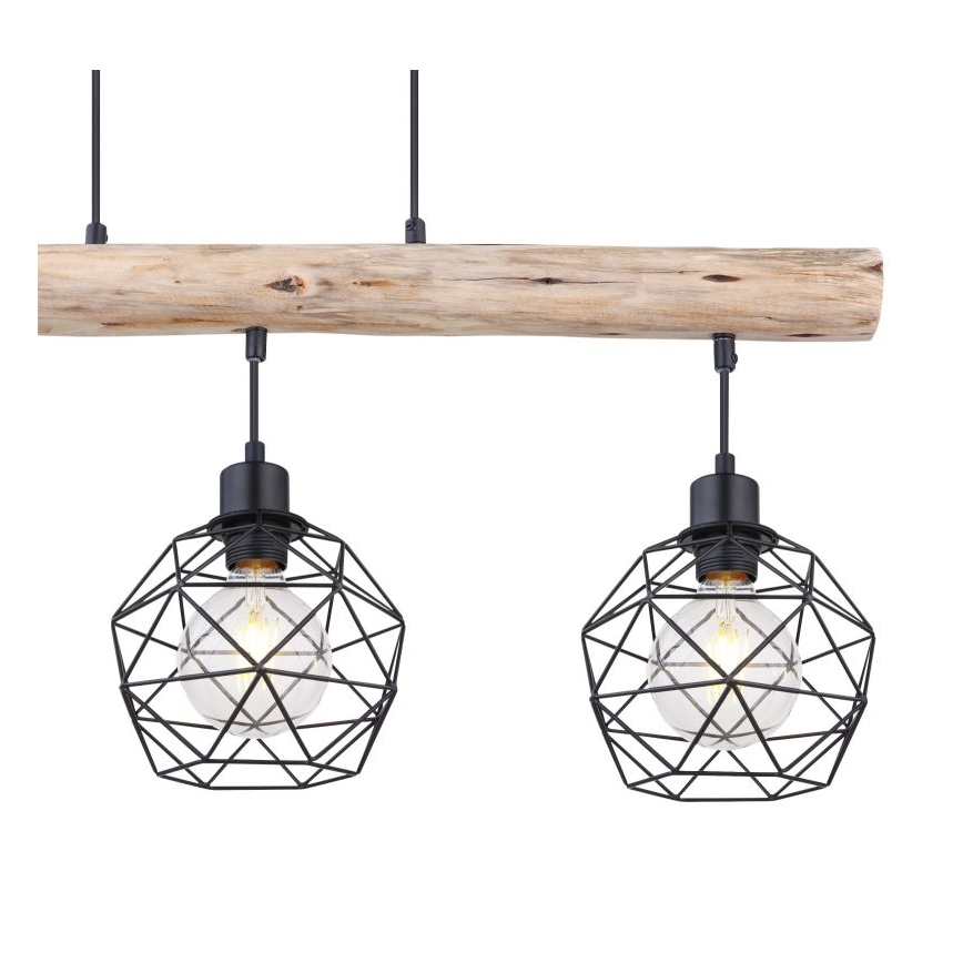 Globo - Chandelier on a string 3xE27/60W/230V