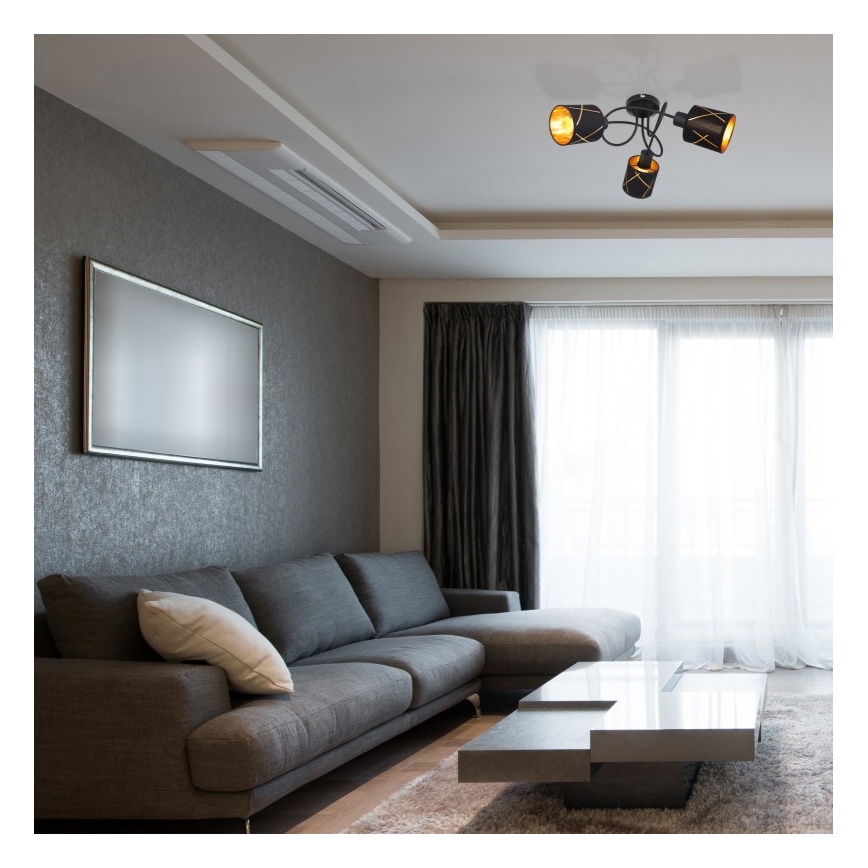 Globo - Surface-mounted chandelier 3xE14/25W/230V