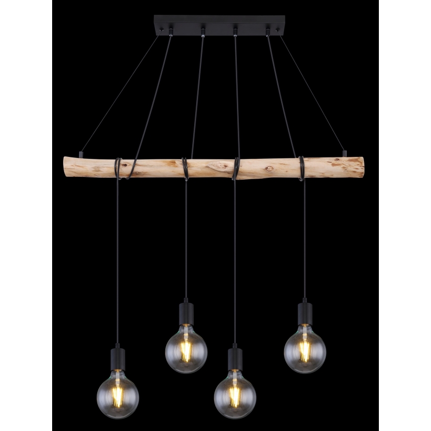 Globo - Chandelier on a string 4xE27/60W/230V