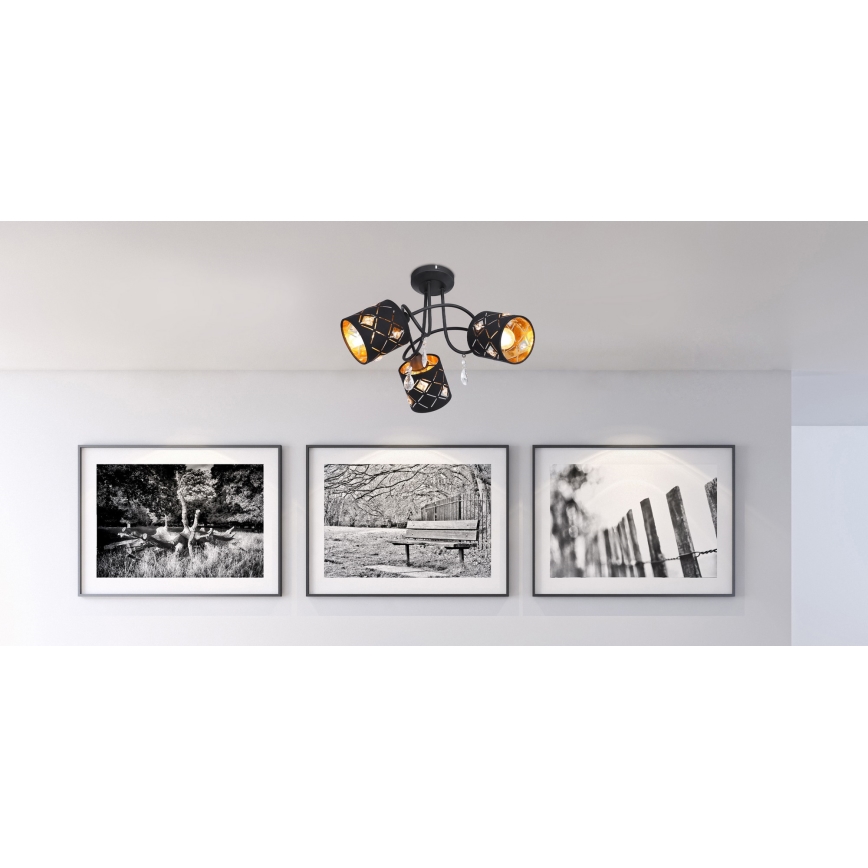 Globo - Pendant chandelier 3xE14/25W/230V