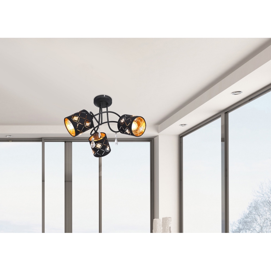 Globo - Pendant chandelier 3xE14/25W/230V