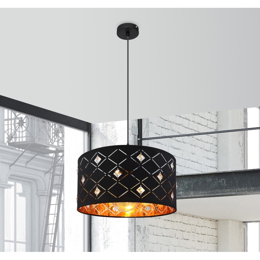 Globo - Chandelier on a string 1xE27/60W/230V
