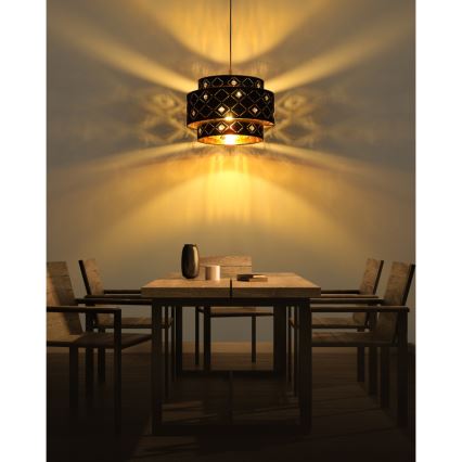 Globo 15448H1 - Chandelier on a string ABBEY 1xE27/60W/230V