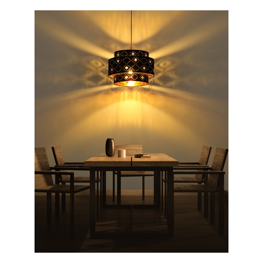 Globo 15448H1 - Chandelier on a string ABBEY 1xE27/60W/230V