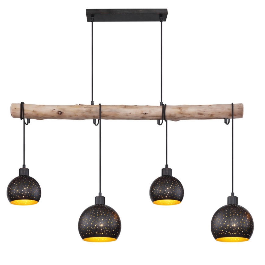 Globo - Chandelier on a string 4xE27/40W/230V