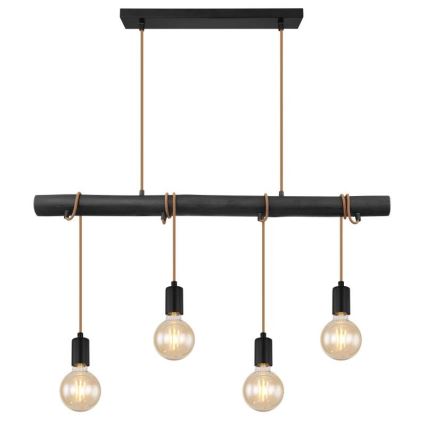 Globo 15459-4H - Chandelier on a string LEO 4xE27/60W/230V