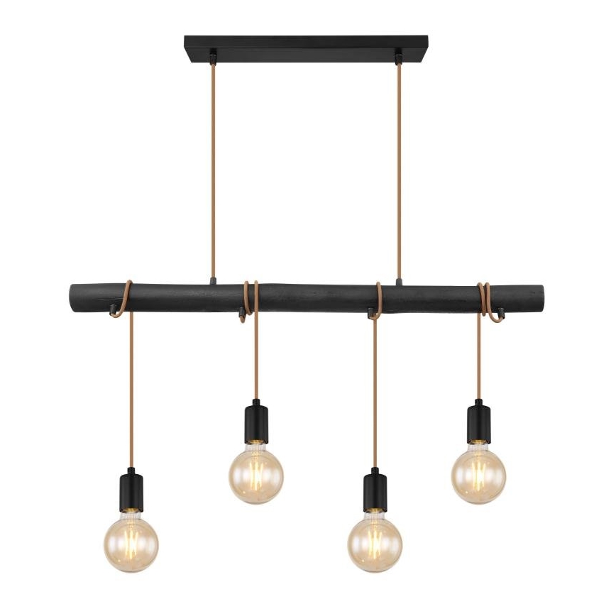 Globo 15459-4H - Chandelier on a string LEO 4xE27/60W/230V