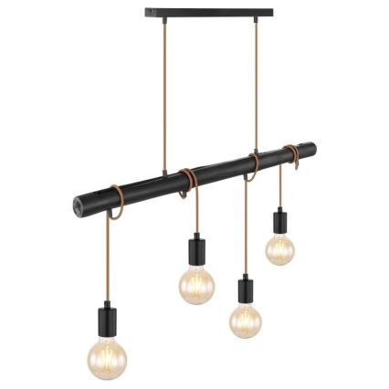 Globo 15459-4H - Chandelier on a string LEO 4xE27/60W/230V