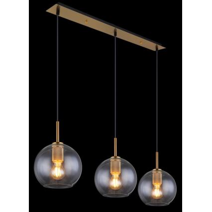 Globo - Chandelier on a string 3xE27/60W/230V