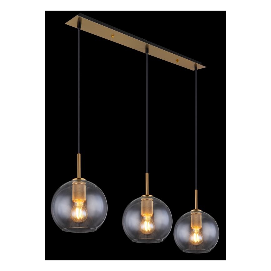 Globo - Chandelier on a string 3xE27/60W/230V