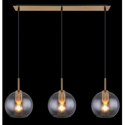 Globo - Chandelier on a string 3xE27/60W/230V