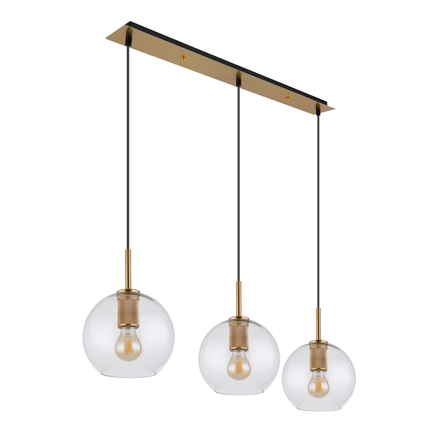 Globo - Chandelier on a string 3xE27/60W/230V