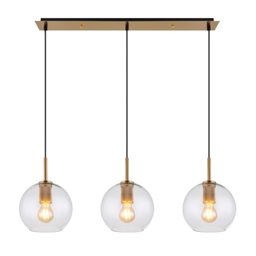 Globo - Chandelier on a string 3xE27/60W/230V