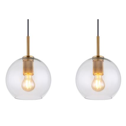 Globo - Chandelier on a string 3xE27/60W/230V