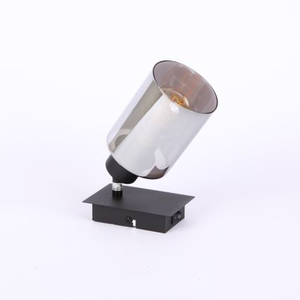 Globo - Wall spotlight 1xE27/15W/230V black