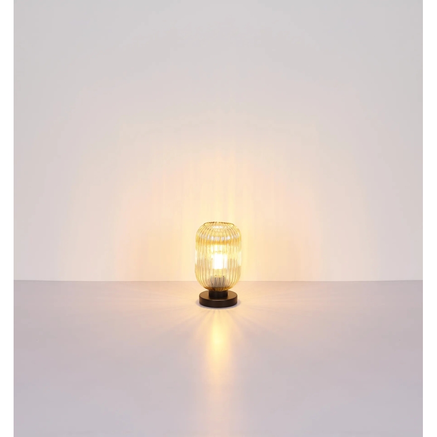 Globo - Table lamp 1xE27/40W/230V brown
