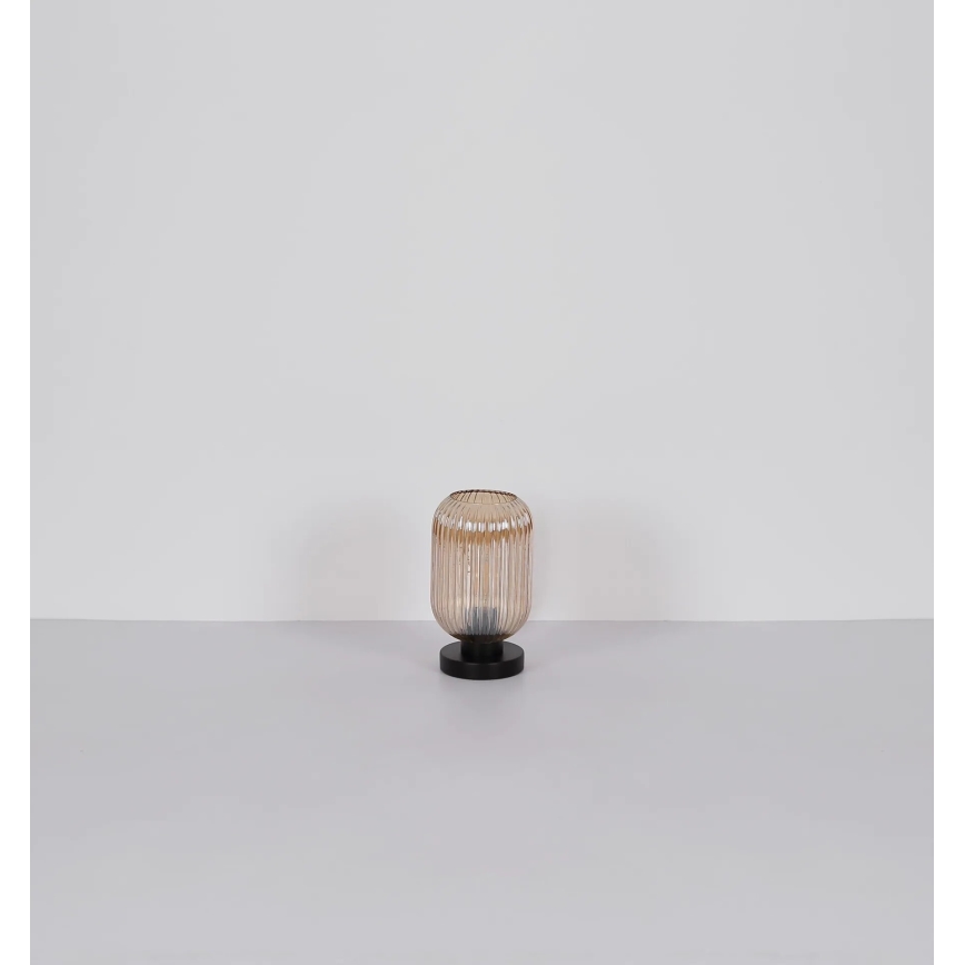 Globo - Table lamp 1xE27/40W/230V brown