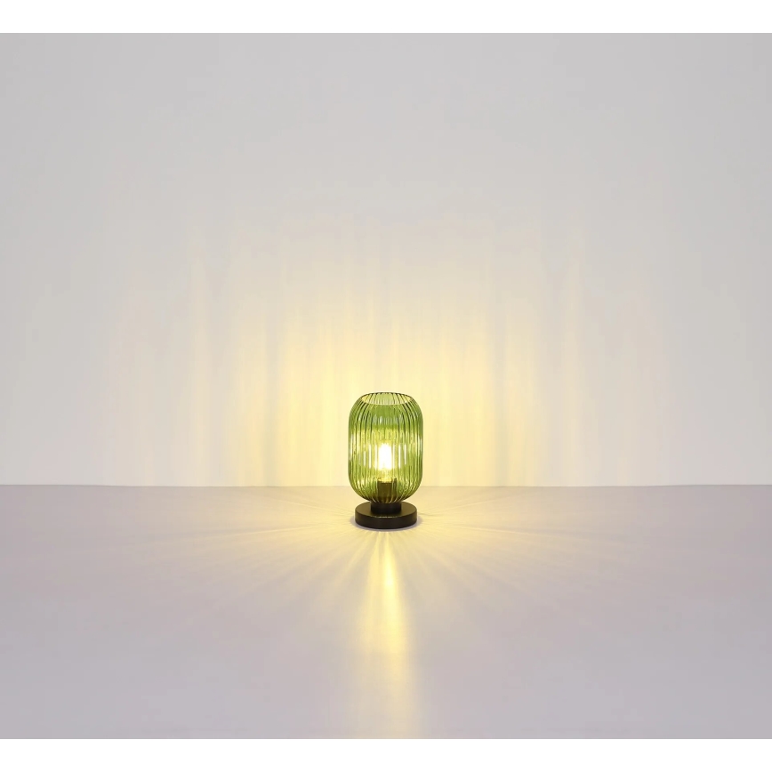 Globo - Table lamp 1xE27/40W/230V green