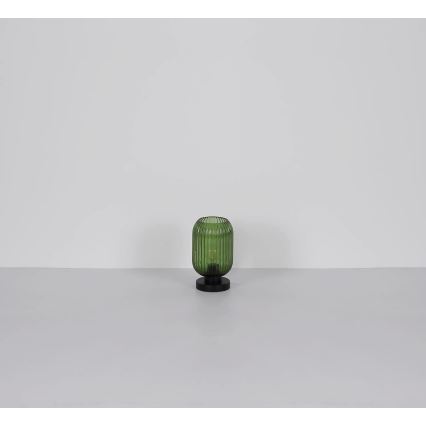 Globo - Table lamp 1xE27/40W/230V green