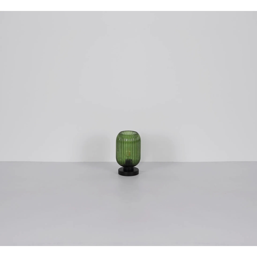 Globo - Table lamp 1xE27/40W/230V green