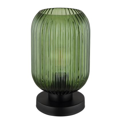 Globo - Table lamp 1xE27/40W/230V green
